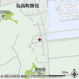 鳥取県鳥取市気高町勝見115-1周辺の地図