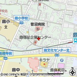 鼎コミュニティー防災センター周辺の地図