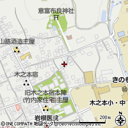 滋賀県長浜市木之本町木之本956周辺の地図