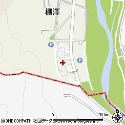愛川町役場　愛川聖苑周辺の地図
