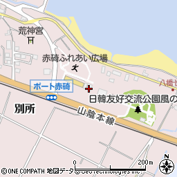 鳥取県東伯郡琴浦町別所242周辺の地図
