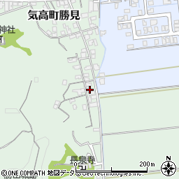 鳥取県鳥取市気高町勝見129周辺の地図