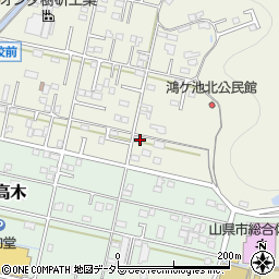 岐阜県山県市東深瀬867周辺の地図