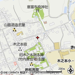 滋賀県長浜市木之本町木之本977周辺の地図