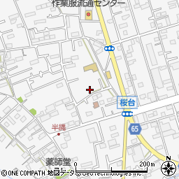 神奈川県愛甲郡愛川町中津3897-1周辺の地図