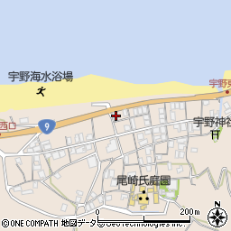 鳥取県東伯郡湯梨浜町宇野1583周辺の地図