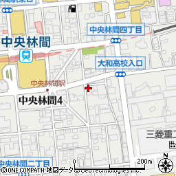 早稲田アカデミー中央林間校周辺の地図