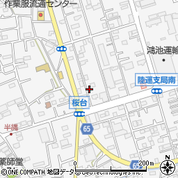 神奈川県愛甲郡愛川町中津7456周辺の地図