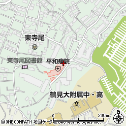 神奈川県横浜市鶴見区東寺尾中台29周辺の地図