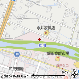 長野県飯田市松尾上溝3103-10周辺の地図