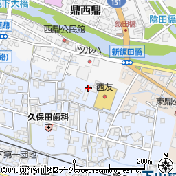 飯田市役所　教育委員会事務局歴史研究所周辺の地図
