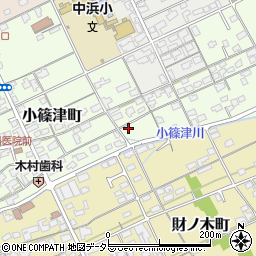 鳥取県境港市小篠津町247周辺の地図