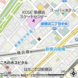 日産レンタカー新横浜駅前店周辺の地図