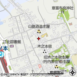 滋賀県長浜市木之本町木之本1054周辺の地図