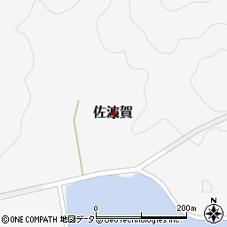 京都府舞鶴市佐波賀周辺の地図
