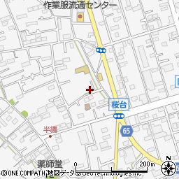 神奈川県愛甲郡愛川町中津3895-1周辺の地図