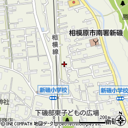 神奈川県相模原市南区磯部1222-18周辺の地図