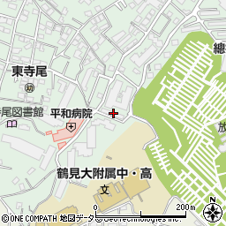 神奈川県横浜市鶴見区東寺尾中台34-4周辺の地図