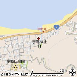 鳥取県東伯郡湯梨浜町宇野772周辺の地図