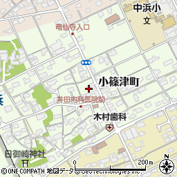 鳥取県境港市小篠津町504-7周辺の地図