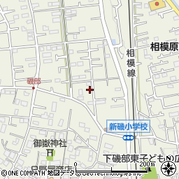 神奈川県相模原市南区磯部1284-4周辺の地図