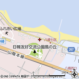 鳥取県東伯郡琴浦町別所157周辺の地図