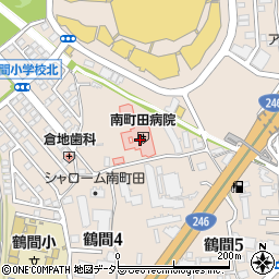 南町田病院周辺の地図