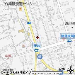 神奈川県愛甲郡愛川町中津7496周辺の地図