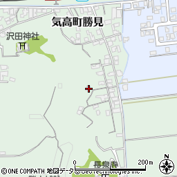 鳥取県鳥取市気高町勝見111周辺の地図