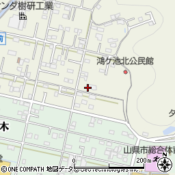 岐阜県山県市東深瀬819周辺の地図