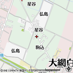 千葉県大網白里市駒込1629周辺の地図
