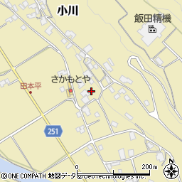 長野県下伊那郡喬木村6198周辺の地図