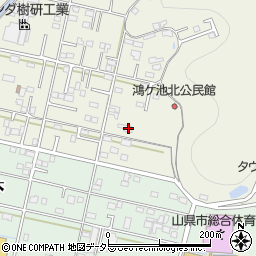 岐阜県山県市東深瀬818周辺の地図