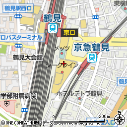 鶴見名倉堂本院　藤澤接骨院周辺の地図