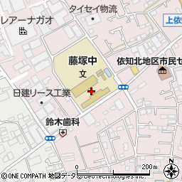 神奈川県厚木市上依知1289周辺の地図