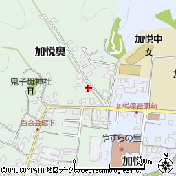京都府与謝郡与謝野町加悦奥56周辺の地図