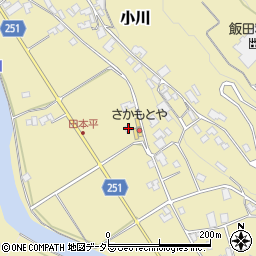 長野県下伊那郡喬木村6880周辺の地図