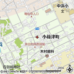 鳥取県境港市小篠津町504-9周辺の地図