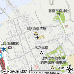 滋賀県長浜市木之本町木之本989周辺の地図