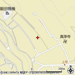 長野県下伊那郡喬木村7640周辺の地図