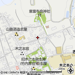 滋賀県長浜市木之本町木之本978周辺の地図
