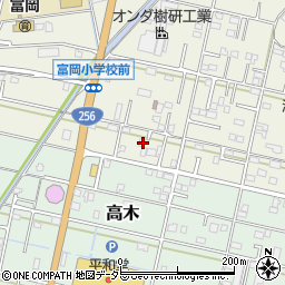 岐阜県山県市東深瀬855周辺の地図