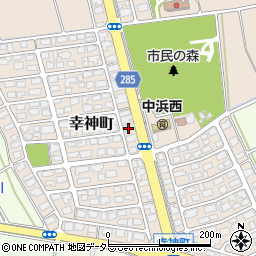 鳥取県境港市幸神町152周辺の地図