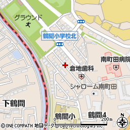 東京都町田市鶴間2丁目周辺の地図