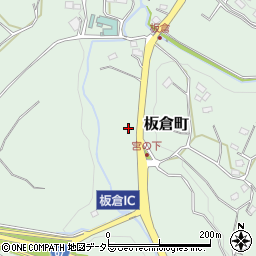 千葉県千葉市緑区板倉町周辺の地図