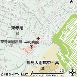 神奈川県横浜市鶴見区東寺尾中台22-1周辺の地図