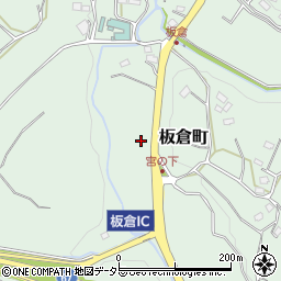 千葉県千葉市緑区板倉町周辺の地図