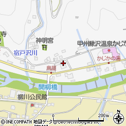 山梨県南巨摩郡富士川町鳥屋319周辺の地図