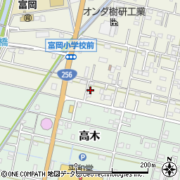 岐阜県山県市東深瀬853周辺の地図