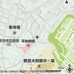 神奈川県横浜市鶴見区東寺尾中台22-31周辺の地図